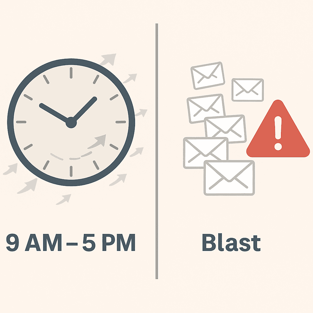 How Sending Windows Affect Your Deliverability